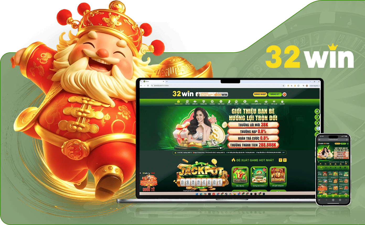 Ứng dụng 32Win: truy cập trên điện thoại và bảo mật thiết bị